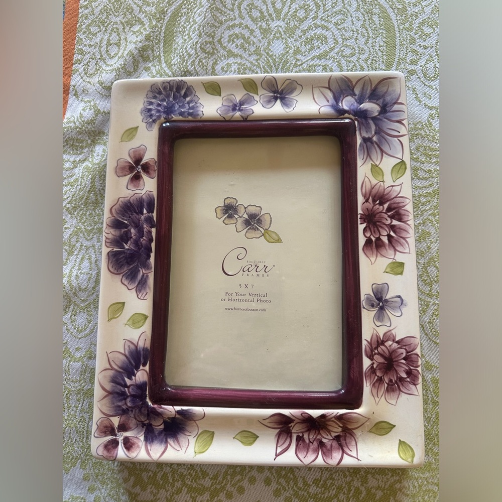 Vintage Carr Photo Frame